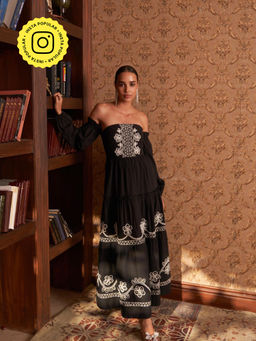 Style Island - Womens Carina Embroidered Maxi Dress
