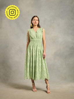 Style Island - Adeline Lace Midi Dress