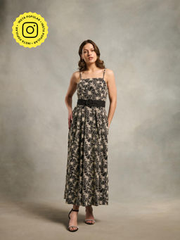 Style Island - Blue Blake Tube Midi Dress