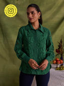 Green color option, Currently selected
