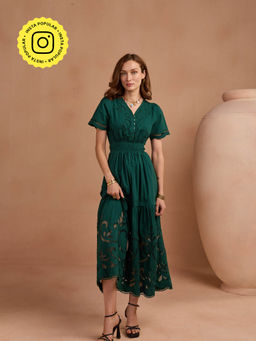 Style Island - Ava Dress - Green