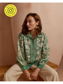 Style Island - Stephanie Printed Shirt Top