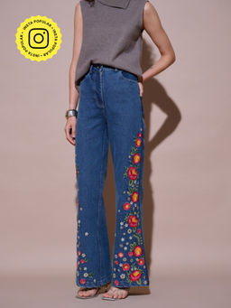 Style Island - Women Cotton Blue Jeans