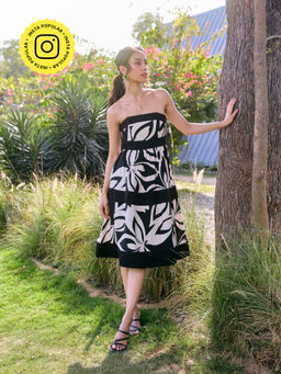 Style Island - Black Cher Tube Dress