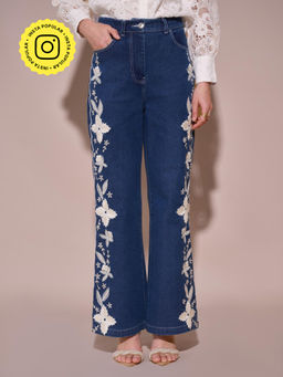 Style Island - Millie Embroidered Denim Jeans
