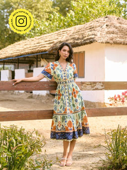 Style Island - Kat Printed Dress