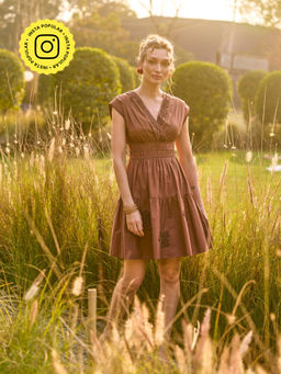 Style Island - Stephanie Embroidered Dress