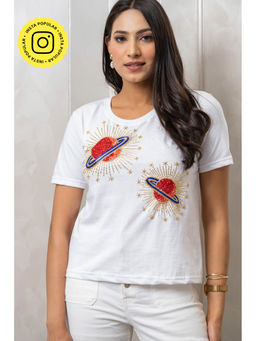 Label Swish - White The Planet T-Shirt