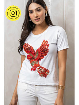 Label Swish - White The Bird T-Shirt