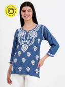 Blue color option, Currently selected