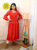 Red color option, Currently selected