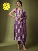 Purple color option, Currently selected
