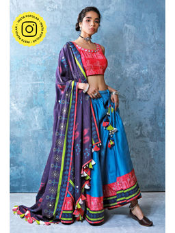 UDD DESIGN - Women's Mayur Printed Tassels Dupatta
