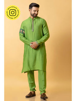 UDD DESIGN - Hirava Kurta and Churidar (Set of 2)