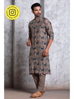 UDD DESIGN - Raaja Men Kurta and Churidar (Set of 2)