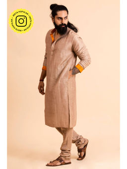 UDD DESIGN - Nude Men Kurta and Churidar (Set of 2)
