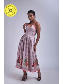 UDD DESIGN - Phugadi Rose-Pink Dress
