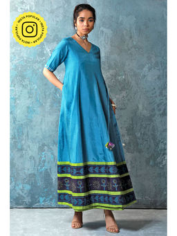 UDD DESIGN - Blue Kalee Maxi Dress