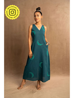 UDD DESIGN - Blue Chandni Rang Maxi Dress