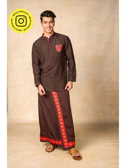 UDD DESIGN - Brown Balvant Kurta