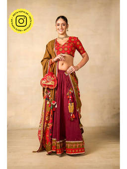 UDD DESIGN - Bajarang Red Potli