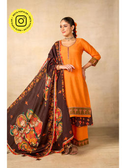 UDD DESIGN - Sita Ram Anant Coffee Dupatta
