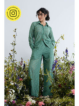 Urth Label - Daffodil Self Design Co-Ord (Set of 2)