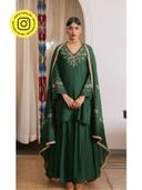 Green color option, Currently selected