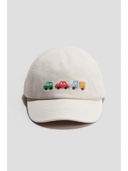 H&M - Kids White Cotton Cap