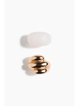 H&M - Women Gold 2-Pack Rings