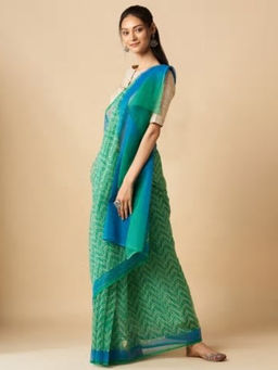 Fabindia - Cotton Silk Kota Printed Sari