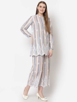 Mukul - Multi-Colour Stripes Co-Ord's