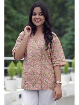 NILAM INDIA - Pihu Garden Button Top (S)