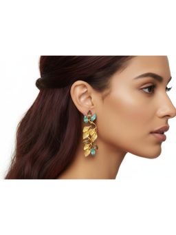 ORNAMAAS - Jade Autumn Celebration Earrings