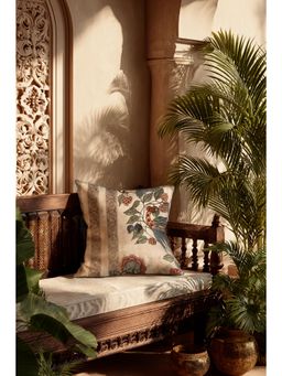 MiRooh - Mayurlekha - Cushion Cover (18x18 Inches)