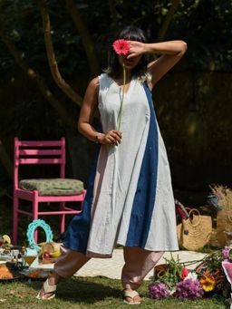 Suta - White and Pink Pure cotton Kurta with Pant