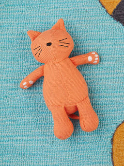 Fabindia - Orange Cotton Cat Toy