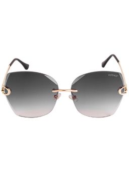 Voyage - Black Oversized Sunglasses-S012MG2879