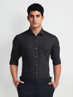 Arrow - Black Duplin Check Twill Shirt