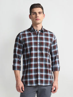 Arrow Sports - Multi-Color Pure Cotton Manhattan Slim Shirt