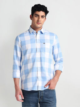 Arrow Sports - Blue Buffalo Check Oxford Shirt
