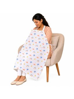 Motherly - Nursing Cover for Breastfeeding – Soft Breathable Feeding Apron for Mom
