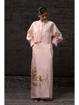 EEDA - Pink Shirt with Skirt