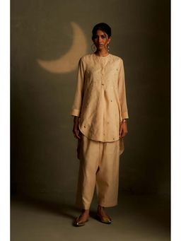 Charkhee - Sitara Beige Tunic with Pant