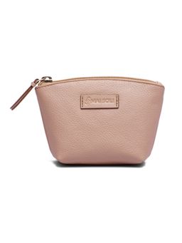 Mai Soli - Nude Pink Genuine Leather Paris Small Essential Pouch