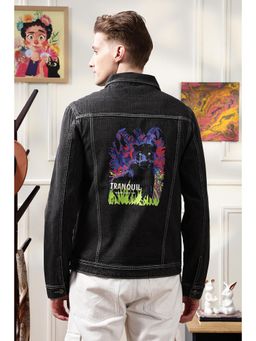 Eszett - Black Tranquil Denim Jacket