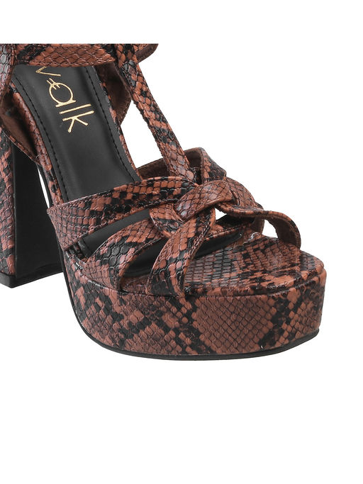 Animal Print Catwalk Platform Sandals Buy Friends Like These