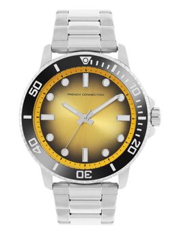 French Connection - Men Yellow Dial Analog Watch - FCC05YSM (M)