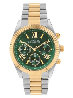 French Connection - Women Green Dial Chronograph Watch - FCM06NTM (M)