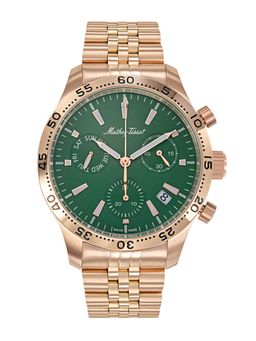 Mathey-Tissot - Men Swiss Made Type 22 Quartz Green Dial Analog Watch-H1822CHRV (M)